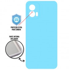 Capa Motorola Moto G73 - Cover Protector Azul Turquesa